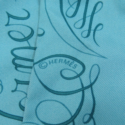 Hermes Scarf Silk Blue Twilly Women
