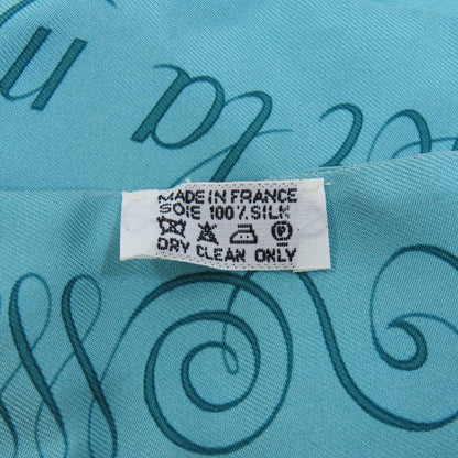 Hermes Scarf Silk Blue Twilly Women