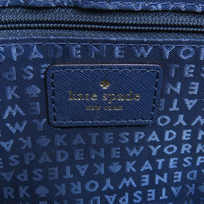 Kate Spade Shoulder Bag Pvc Navy 2Way Women