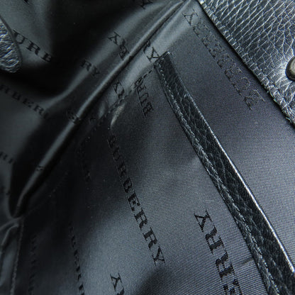Burberry Tote Bag Nylon Black Nova Check Women