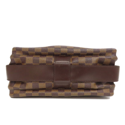 Louis Vuitton Shoulder Bag M45255 Damier Canvas Brown Naviglio Mens(Unisex)