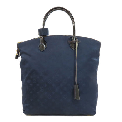 Louis Vuitton Handbag M93842 Monogram De Jour Blue Lockit Verti Women