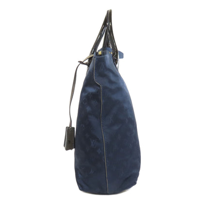 Louis Vuitton Handbag M93842 Monogram De Jour Blue Lockit Verti Women