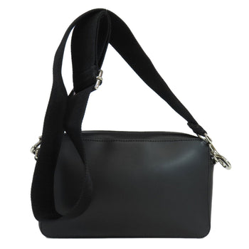 Valentino Shoulder Bag Calfskin Black Logo Women