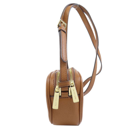 Michael Kors Shoulder Bag Leather Brown Logo