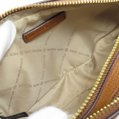 Michael Kors Shoulder Bag Leather Brown Logo