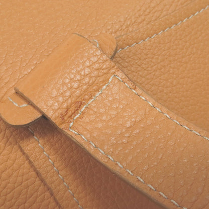 Todfs Handbag Leather Brown Logo Women