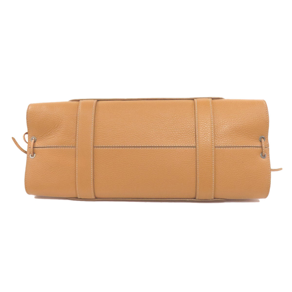 Todfs Handbag Leather Brown Logo Women
