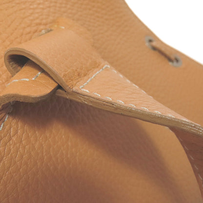 Todfs Handbag Leather Brown Logo Women