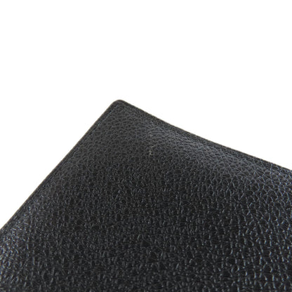 Bvlgari Long Wallet Purse Leather Black Bulgari Bulgari Women