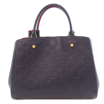 Louis Vuitton Handbag M42747 Ann Platt Navy Montaigne Bb