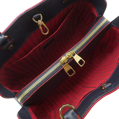 Louis Vuitton Handbag M42747 Ann Platt Navy Montaigne Bb