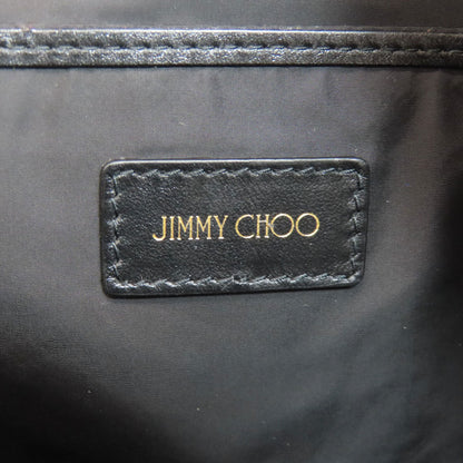 Jimmy Choo Backpack Nylon Black Dalmatian Pattern Women