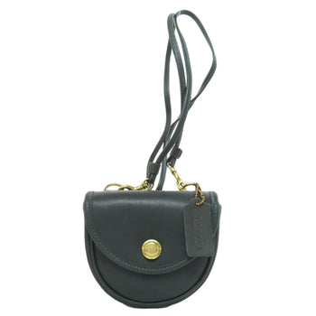 Coach Shoulder Bag 229 Leather Green Graboutin Leather Women