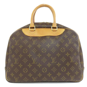 Louis Vuitton Handbag M47270 Monogram Canvas Brown Deauville Women