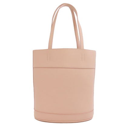 Salvatore Ferragamo Tote Bag 217533 Calf Leather Pink Logo Women