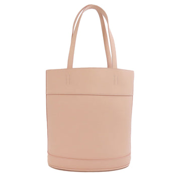 Salvatore Ferragamo Tote Bag 217533 Calf Leather Pink Logo Women