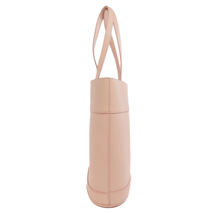 Salvatore Ferragamo Tote Bag 217533 Calf Leather Pink Logo Women