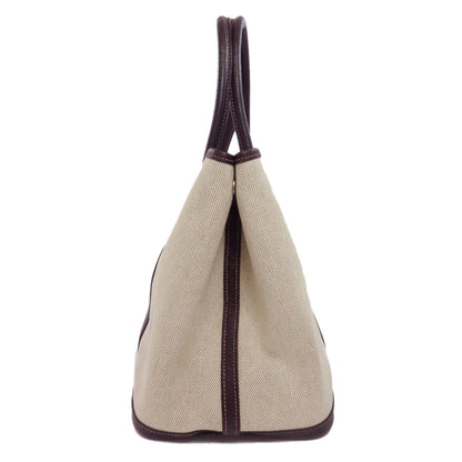 Hermes Tote Bag Tower Ash Beige Garden Party Pm Silvermetal