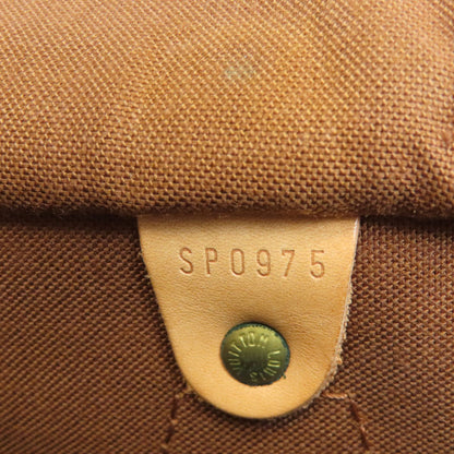 Louis Vuitton Boston Duffel Bag M41522 Monogram Canvas Brown Speedy 40 Women
