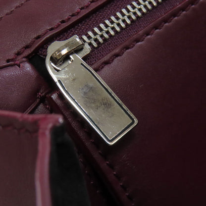 Cartier Handbag Leather Red 2Way Women