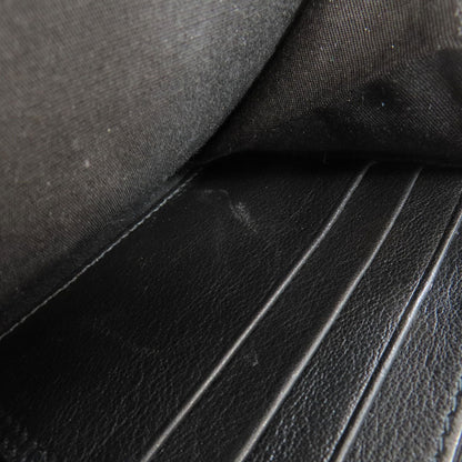 Christian Dior Shoulder Bag Leather Black Trotter Pattern Women