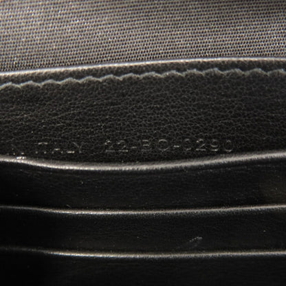 Christian Dior Shoulder Bag Leather Black Trotter Pattern Women