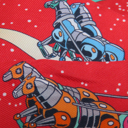 Hermes Scarf Silk Red Twilly