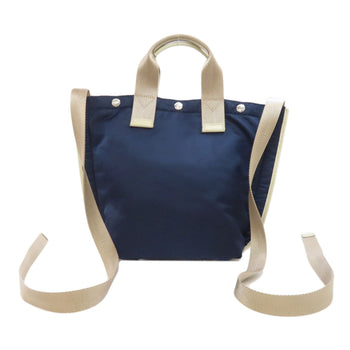 Hunting World Tote Bag Nylon Navy Logo Women