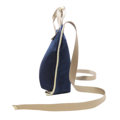 Hunting World Tote Bag Nylon Navy Logo Women