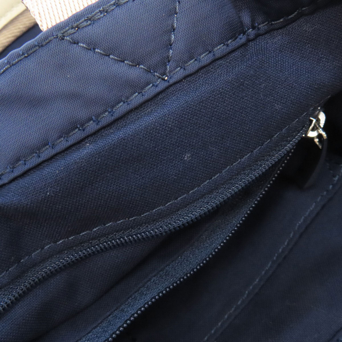 Hunting World Tote Bag Nylon Navy Logo Women
