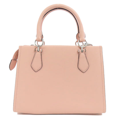 Michael Kors Handbag Leather Pink 2Way Women