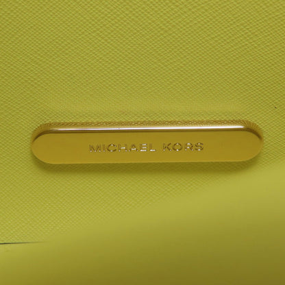 Michael Kors Handbag Leather Yellow 2Way Women
