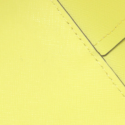 Michael Kors Handbag Leather Yellow 2Way Women