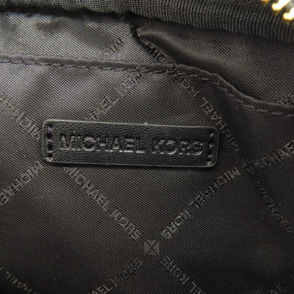Michael Kors Shoulder Bag Leather Black Logo Women