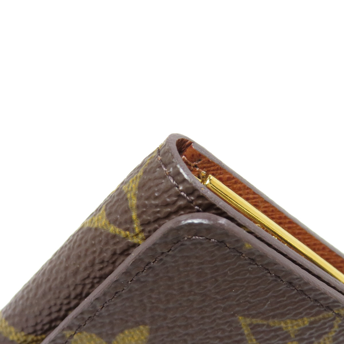 Louis Vuitton Key Case Key Holder M62631 Monogram Canvas Brown Multicles Women(Unisex)