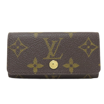 Louis Vuitton Key Case Key Holder M62631 Monogram Canvas Brown Multicles Women(Unisex)