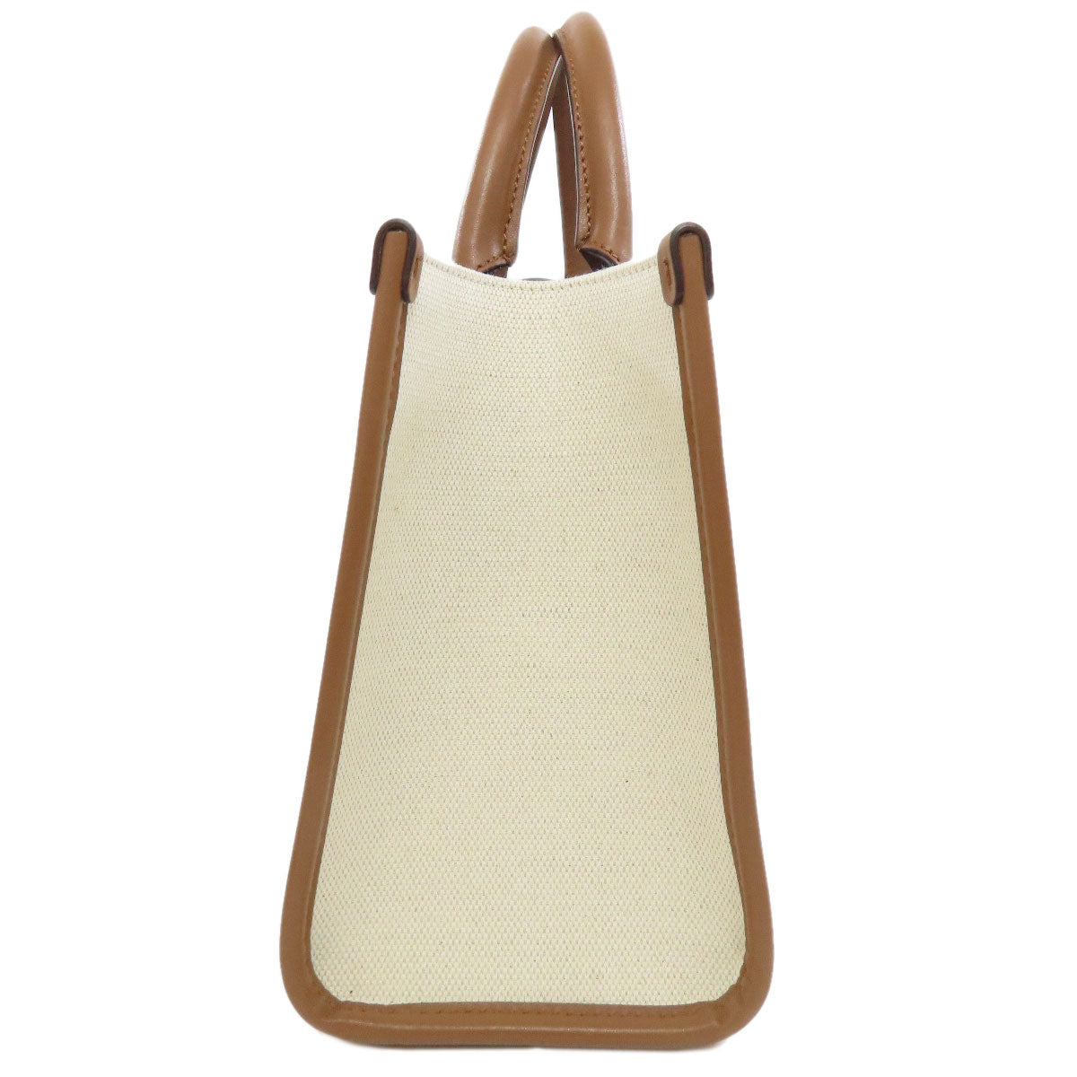 Jimmy Choo Handbag Canvas White 2Way Women