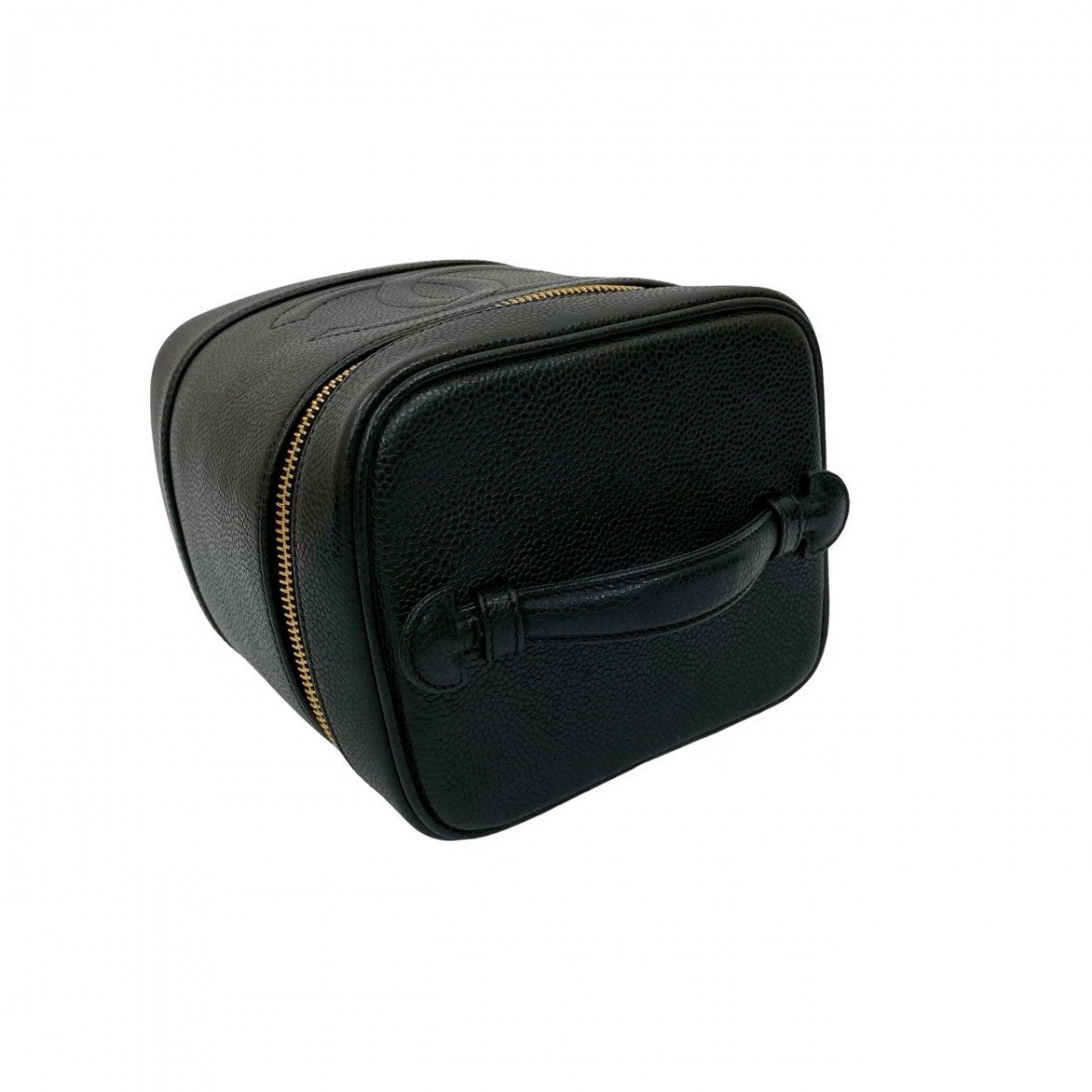 Chanel Handbag Matt Caviar Skin Black
