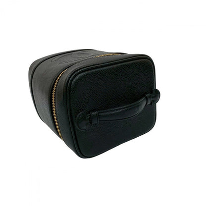 Chanel Handbag Matt Caviar Skin Black
