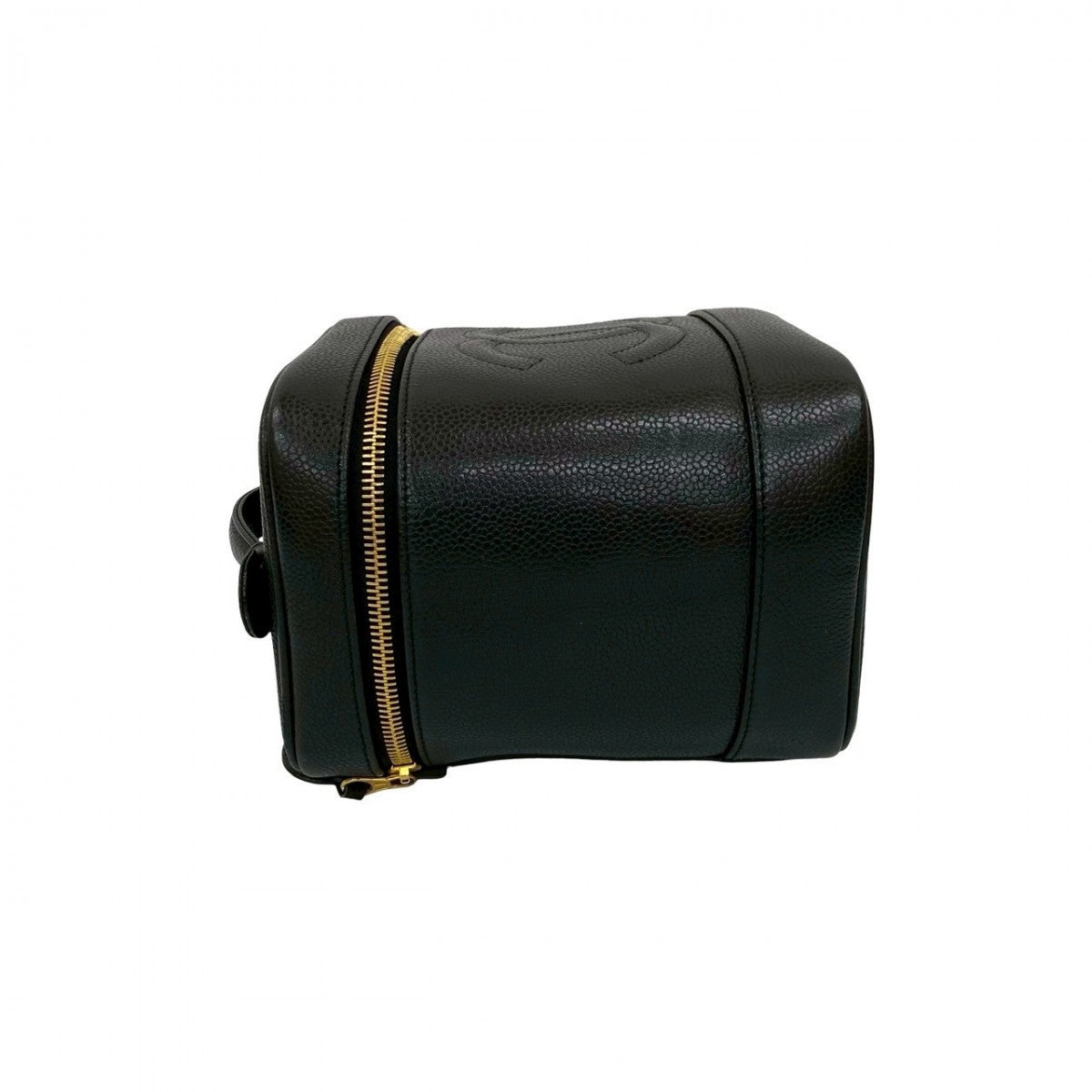Chanel Handbag Matt Caviar Skin Black