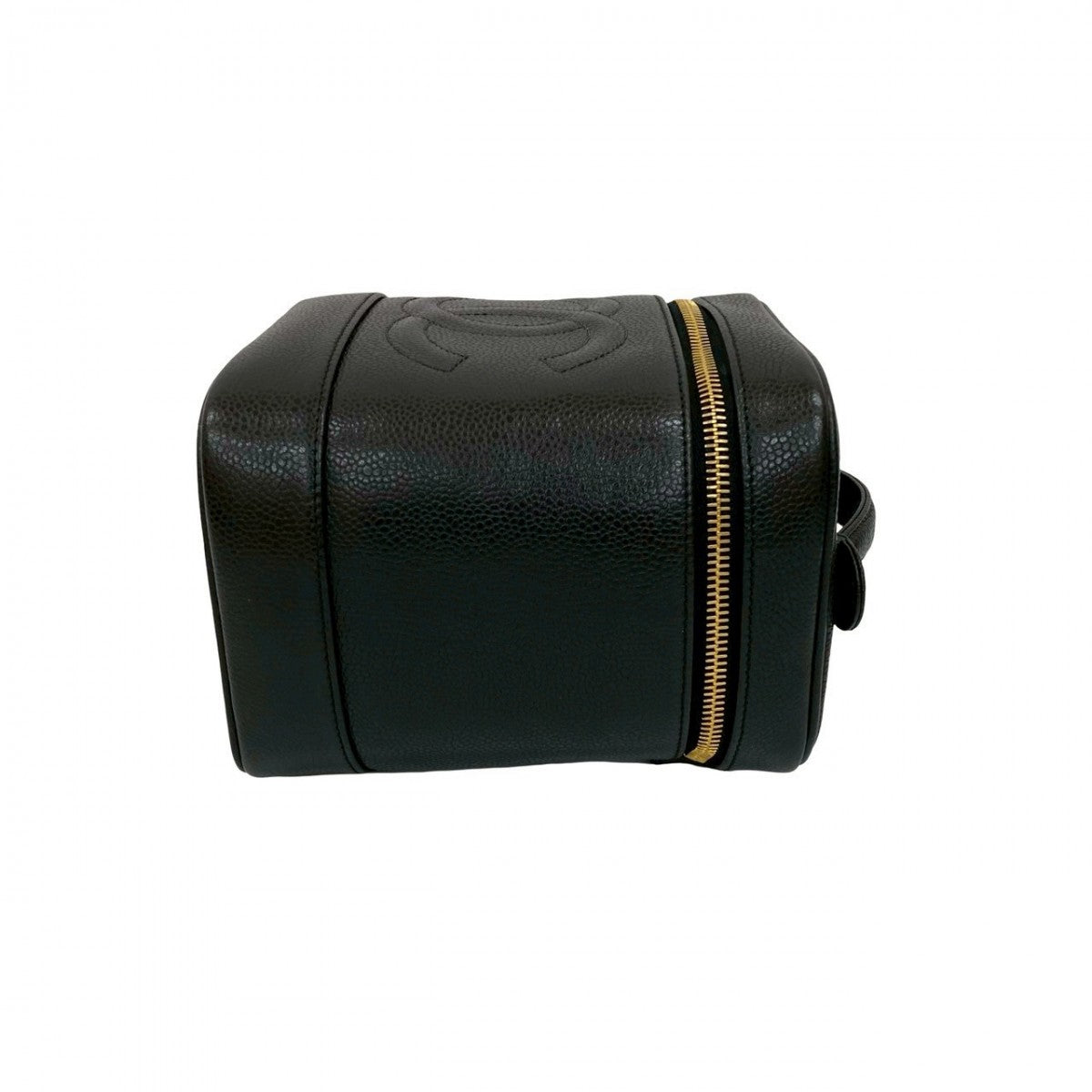 Chanel Handbag Matt Caviar Skin Black