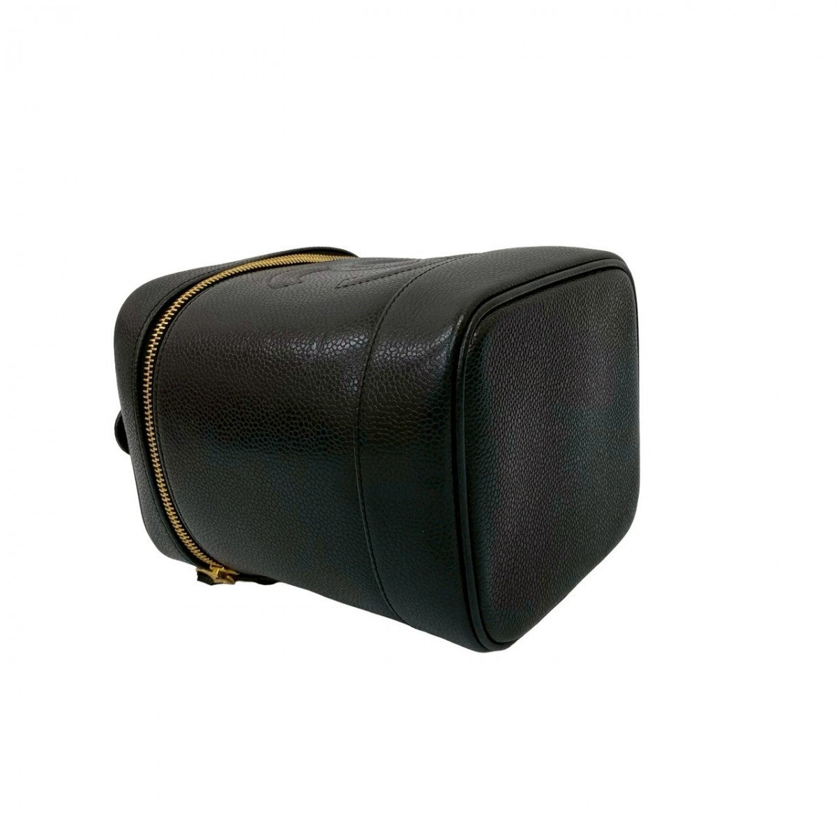 Chanel Handbag Matt Caviar Skin Black