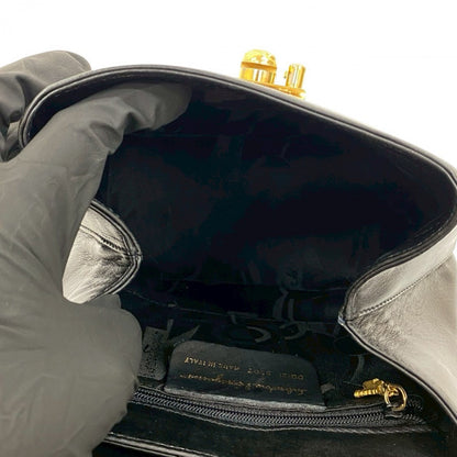 Salvatore Ferragamo Backpack Leather Black