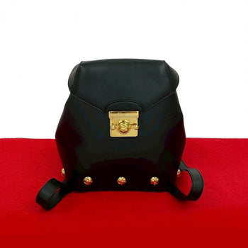 Salvatore Ferragamo Backpack Leather Black