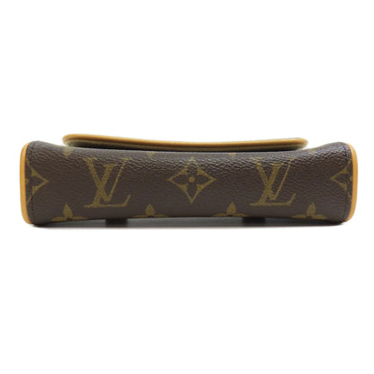 Louis Vuitton Hip Bag M51855 Monogram Canvas Brown Pochette Florentine Women