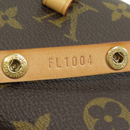 Louis Vuitton Hip Bag M51855 Monogram Canvas Brown Pochette Florentine Women
