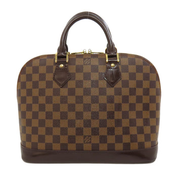 Louis Vuitton Handbag N51131 Damier Canvas Brown Alma Pm Women