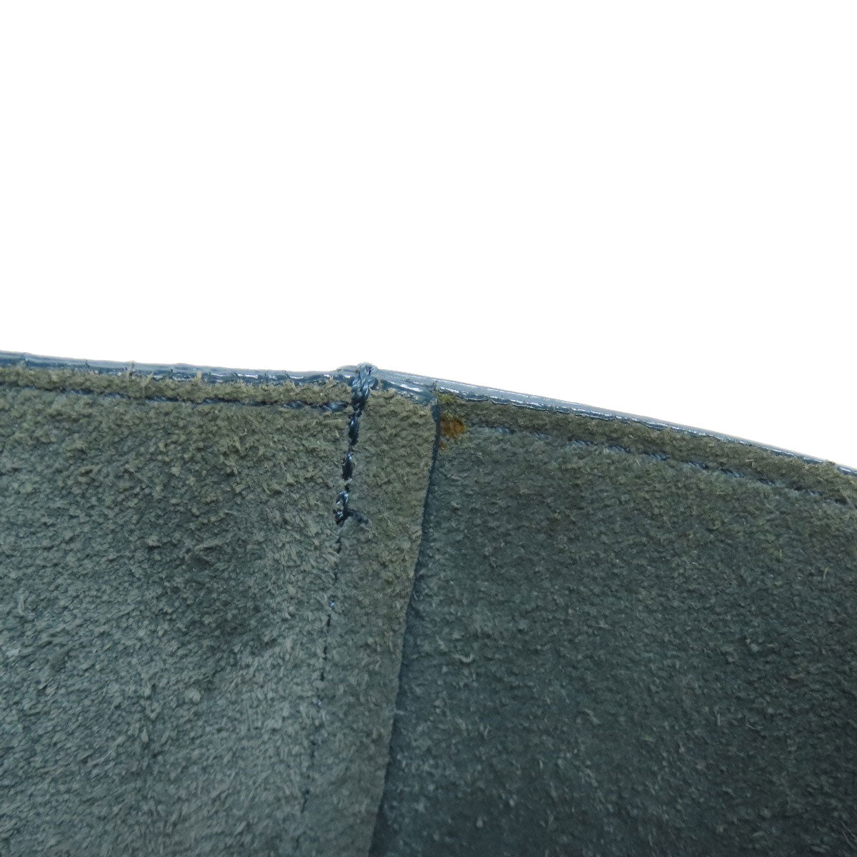 Celine Shoulder Bag Calfskin Blue Sangle Bucket Small Women