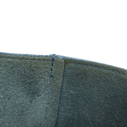 Celine Shoulder Bag Calfskin Blue Sangle Bucket Small Women